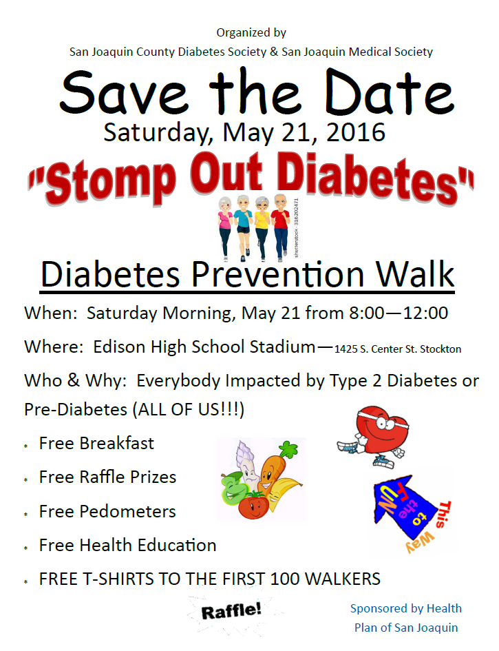 Diabetes Prevention Walk 5_21_2016 Health Plan of San Joaquin