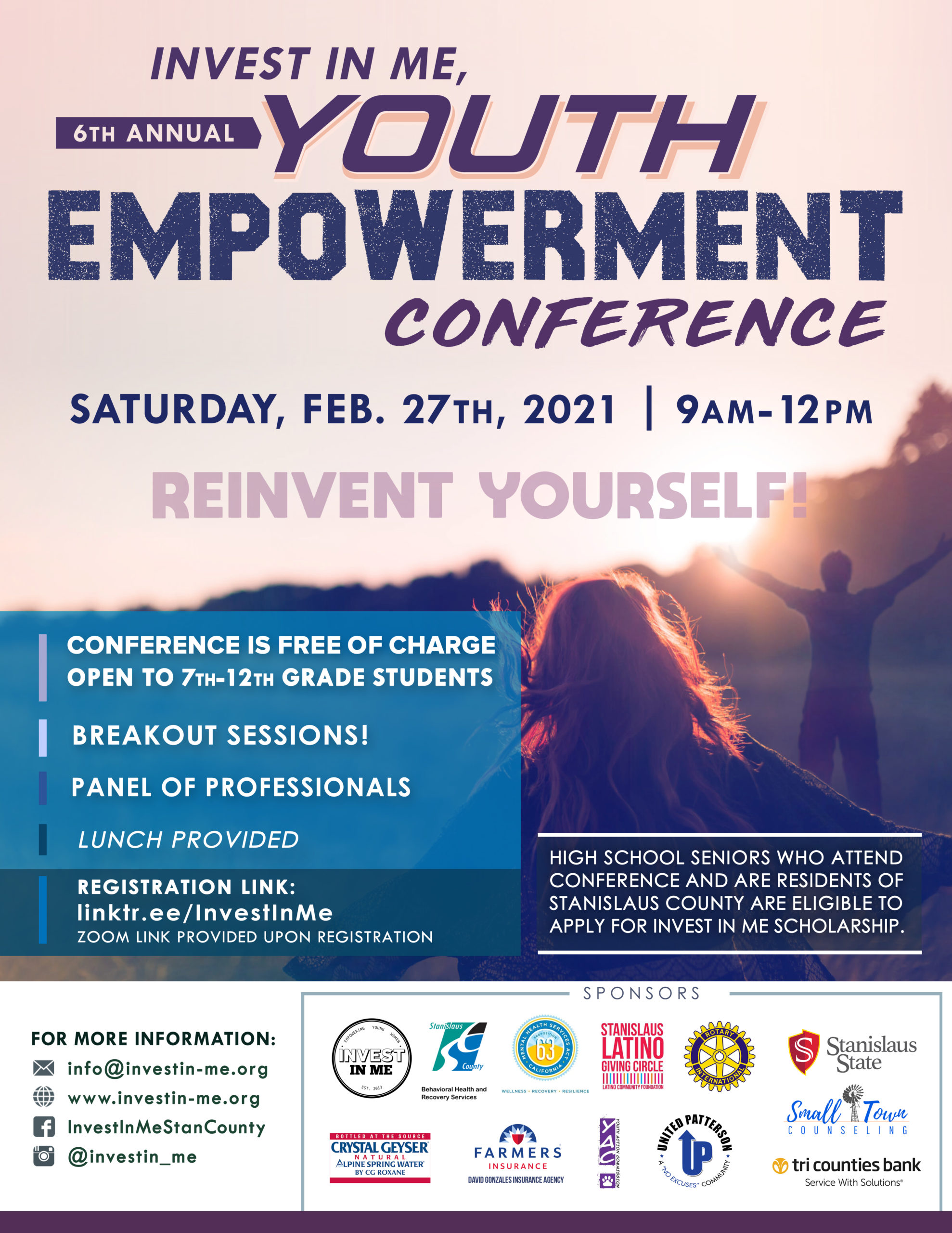 6TH ANNUAL YOUTH EMPOWERMENT CONFERENCE Health Plan of San Joaquin