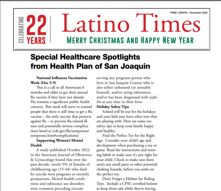 Latino Times December 2022