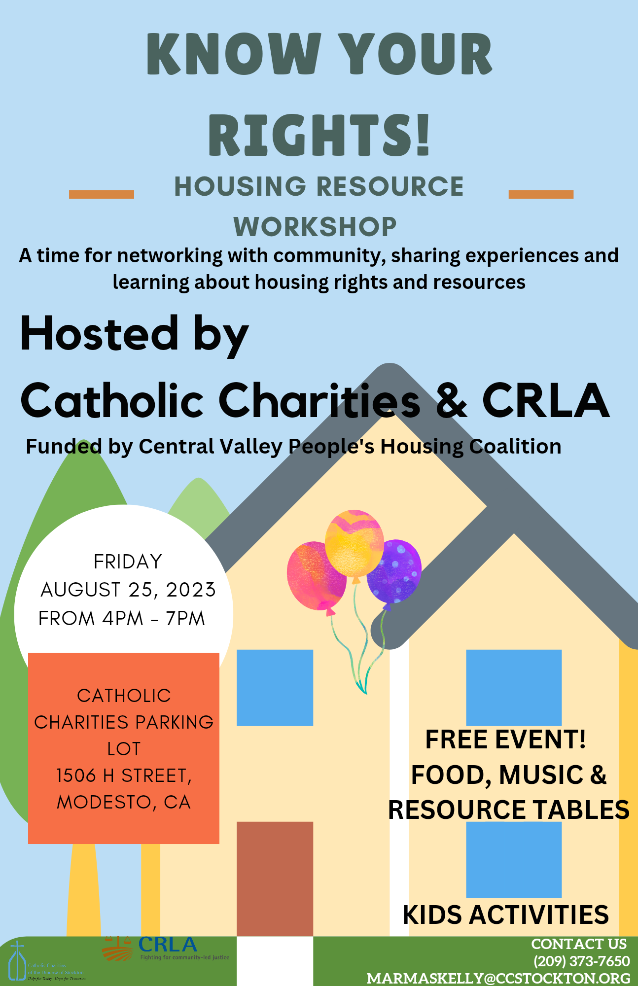 KNOW YOUR RIGHTS! HOUSING RESOURCE WORKSHOP - HPSJ/MVHP