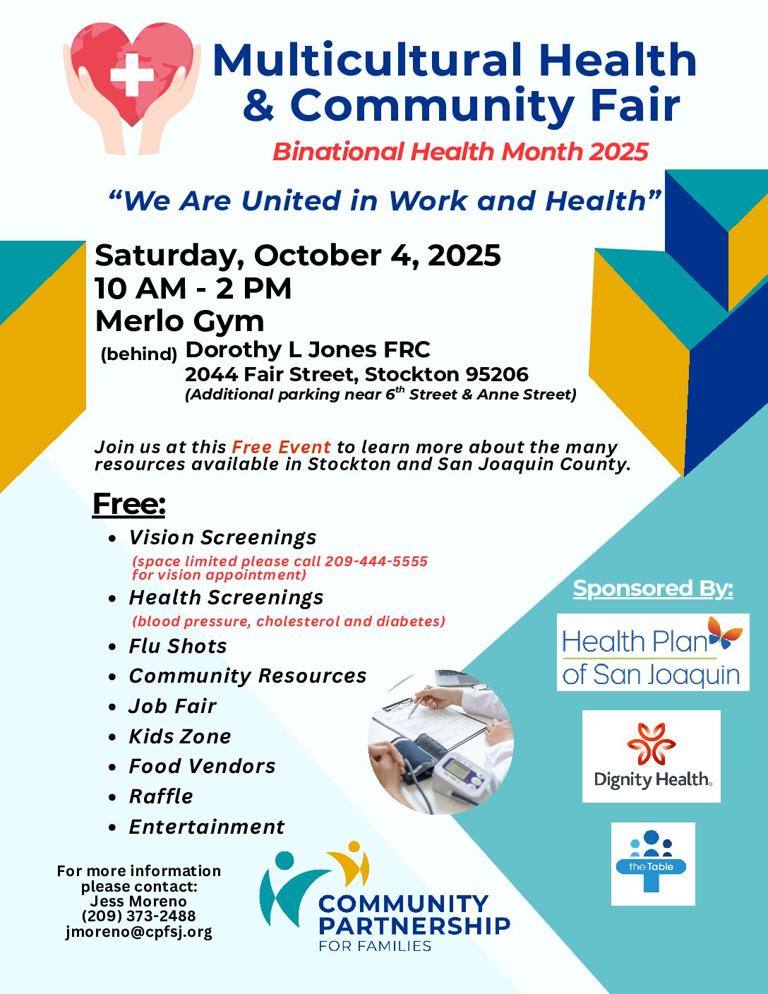 MULTICULTURAL HEALTH & COMMUNITY FAIR - HPSJ/MVHP