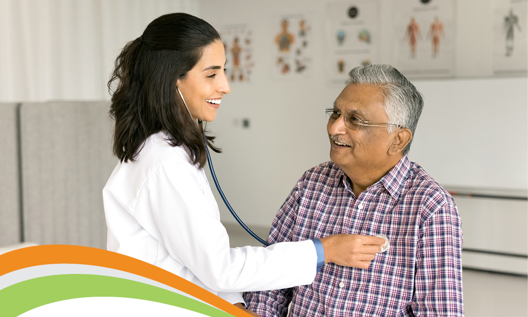 A patient visiting his Primary Care Doctor